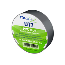 MegaTape PVC vloertape UT7 20m rol 19mm grijs