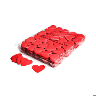MAGICFX® sf confetti hearts Ø 55mm Red