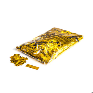 MAGICFX® metallic confetti rectangles 55x17mm Gold