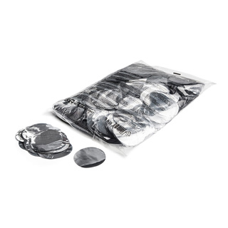MAGICFX® metallic confetti rounds Ø 55mm Silver