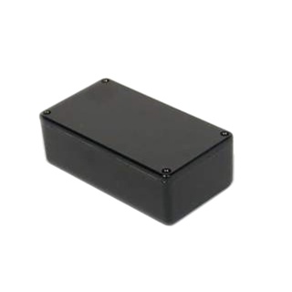 BimBox onbewerkt 120x 65x 40mm zwart