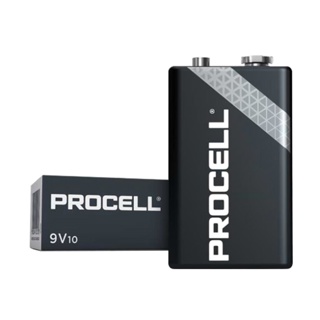 batterij Duracell Procell 9,0V 6LR61 blok*