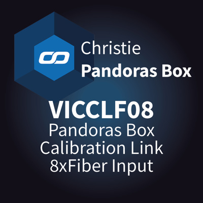 Pandoras Box Calibration Link 8xFiber Input  