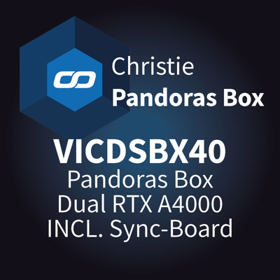 Pandoras Box Dual RTX A4000 INCL. Sync-Board