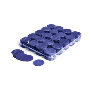 MAGICFX® sf confetti rounds Ø 55mm Dark Blue