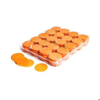 MAGICFX® sf confetti rounds Ø 55mm Orange