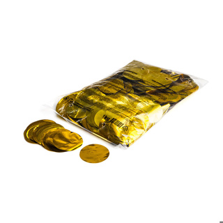 MAGICFX® metallic confetti rounds Ø 55mm Gold