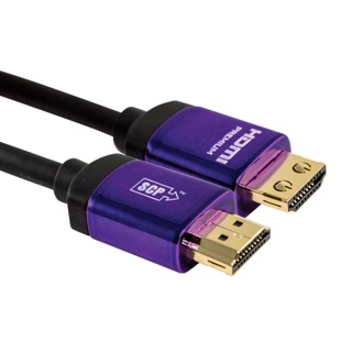 HDMI kabel Violet Certified 4K/ UHD 0,9 meter