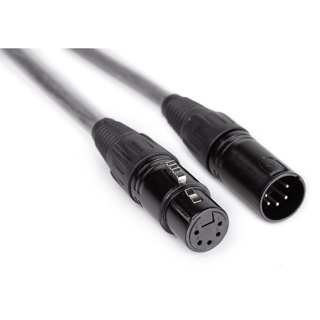 Admiral DMX kabel 5-pin XLR 120 ohm 1m zwart