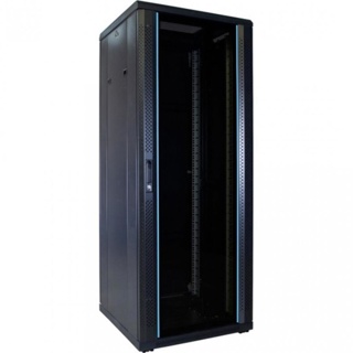 32U serverkast met glazen deur 600x600x1600mm