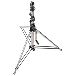 Manfrotto wind up kort staak blank