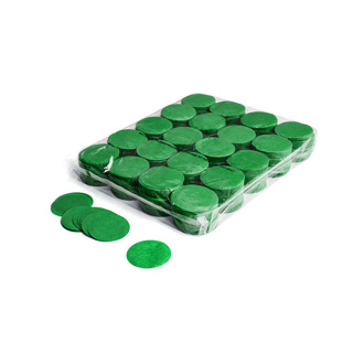 MAGICFX® sf confetti rounds Ø 55mm Dark Green