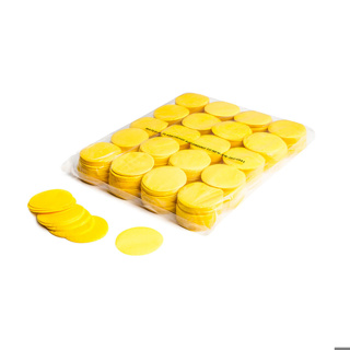 MAGICFX® sf confetti rounds Ø 55mm Yellow