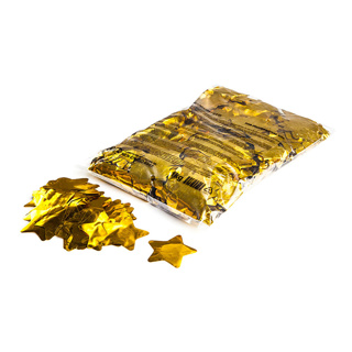 MAGICFX® metallic confetti stars Ø 55mm Gold