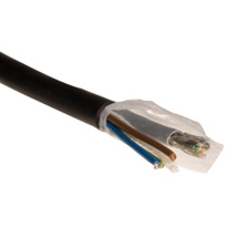 Combi kabel 1x Cat7, 3x 1.50mm2 PVC