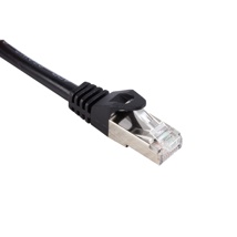 Ethernet kabel CAT6a RJ45 FTP 0,5 meter zwart