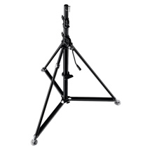Manfrotto super wind up stand staal zwart