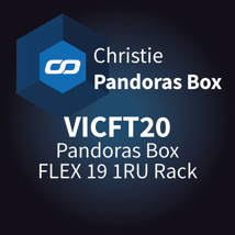 Pandoras Box FLEX 19" 1RU Rack