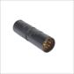 XLR-adapter 5-pin pen > 5-pin pen zwart