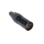 Neutrik XLR NC5MXX 5-pin kabeldeel male zwart