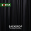 Bortex backdrop 320 g/m² 6m breed x 3m hoog