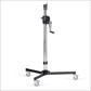 Manfrotto low base wind up stand staal blank