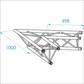 Prolyte truss driehoek X30D-C002 2-weg 60 graden