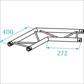 Prolyte truss ladder X30L-C004 120 graden H